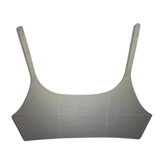 ALLBIRDS Organic Cotton Anytime Bralette Light Gray Size XS New - Picture 1 of 4